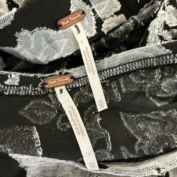 Free People set co-ord top and midi skirt pleated matching set boho XS - Picture 11 of 13